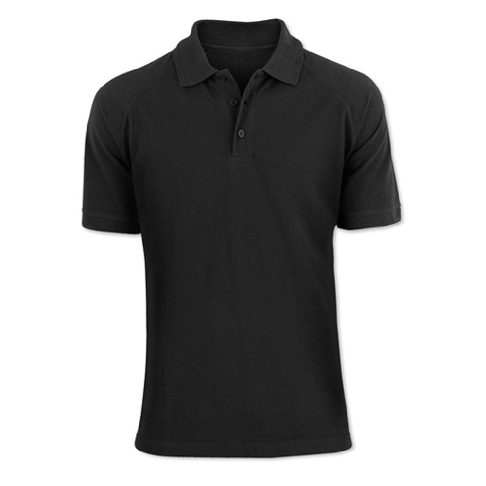 The Black Unisex Ghoststead Polo