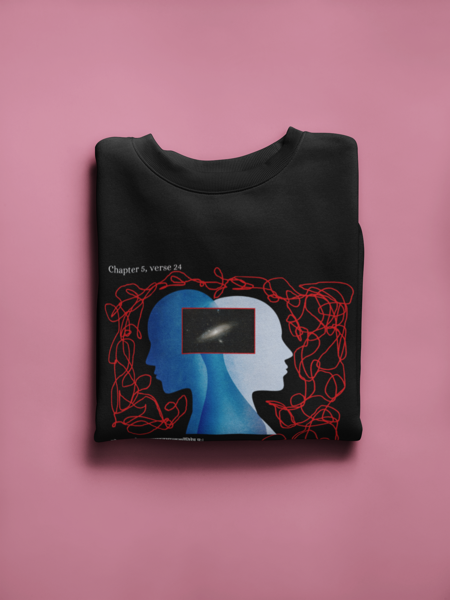 The Black Inner-Glow Sweatshirt