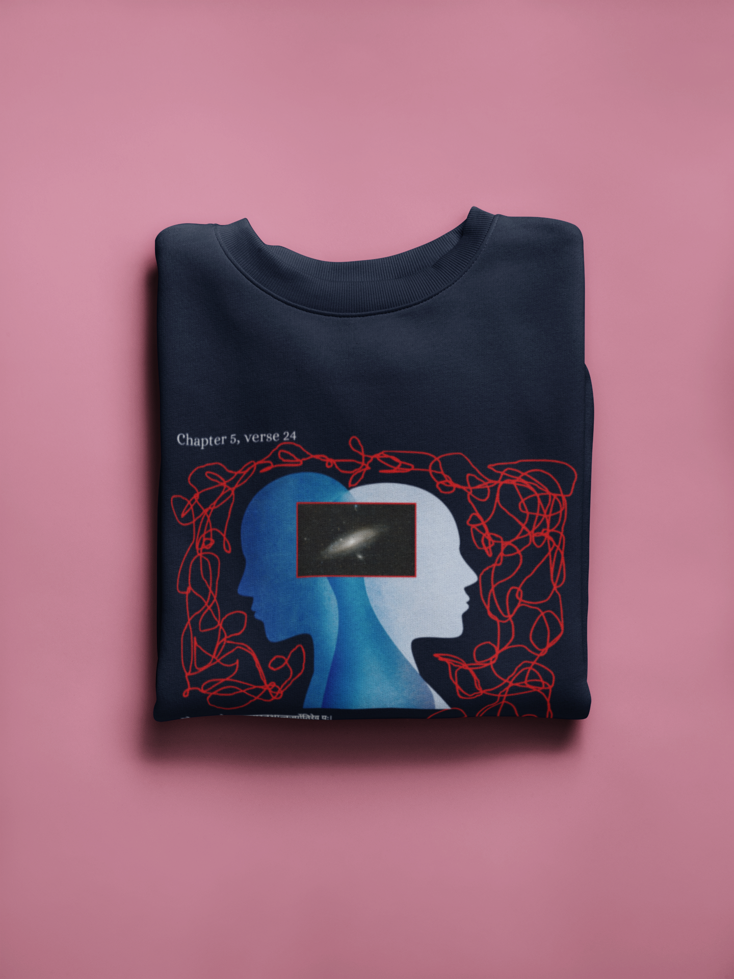 The Navy Inner-Glow Sweatshirt