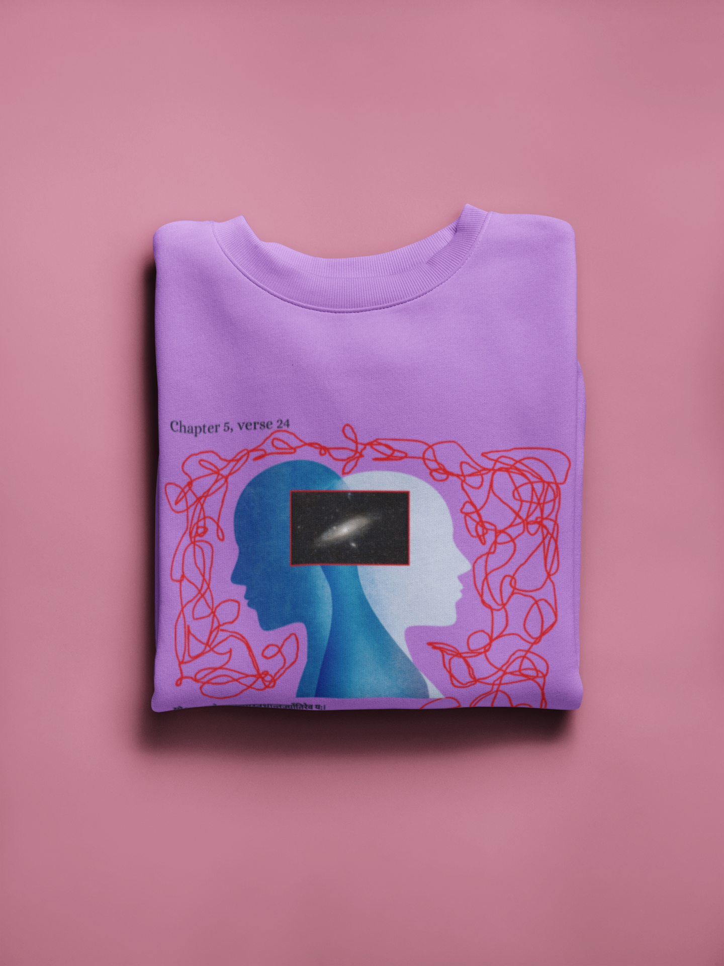 The Lavender inner-Glow Sweatshirt
