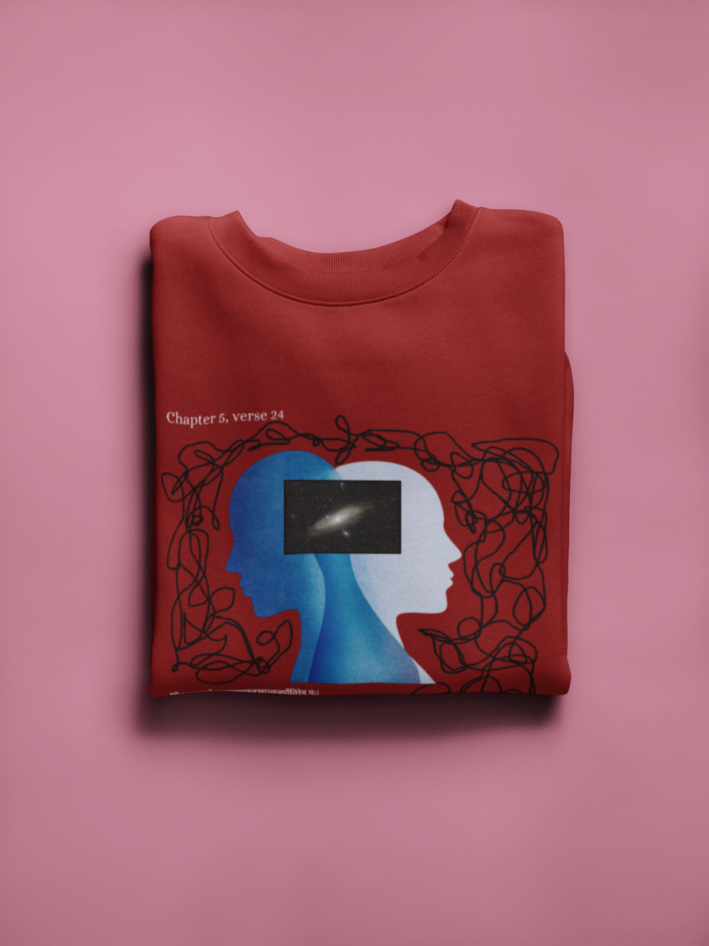 The Maroon Inner-Glow Sweatshirt