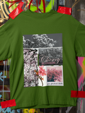 Green Cherry Blossom Polaroid Tee