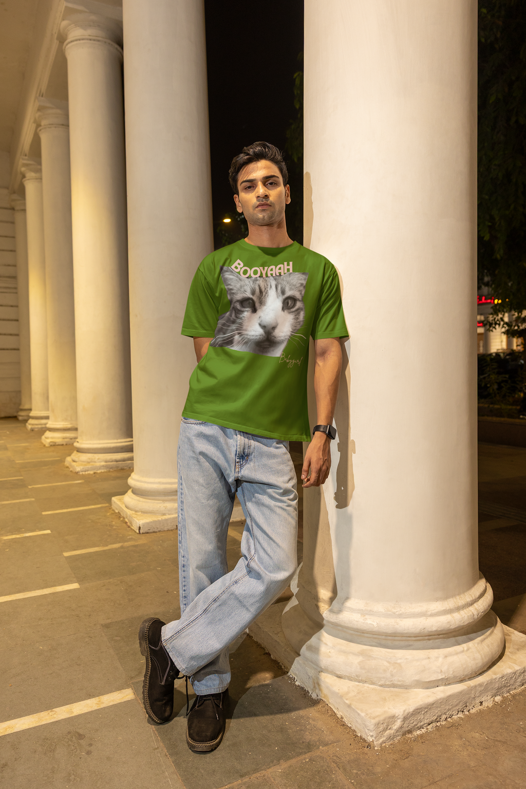 Green BOOYAH Babygirl Oversized Tee