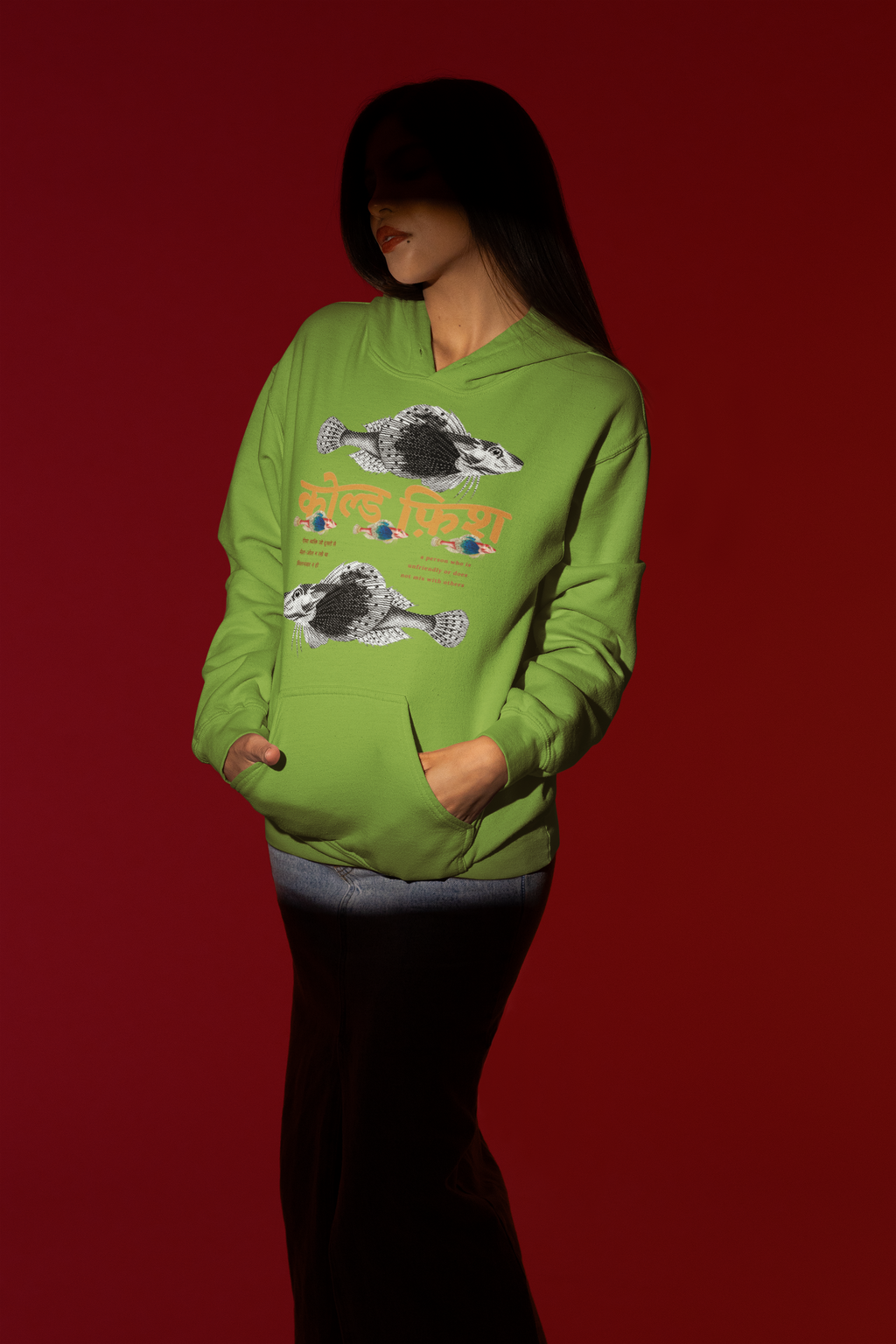 The Green Cold Fish Hoodie