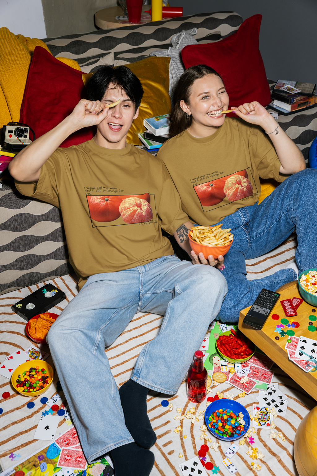 Beige Pith & Promise Tee